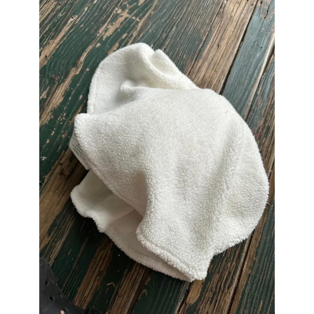 1616 Holdings White Sherpa Ghost Decorative Plush Halloween Pillow 12x11x8